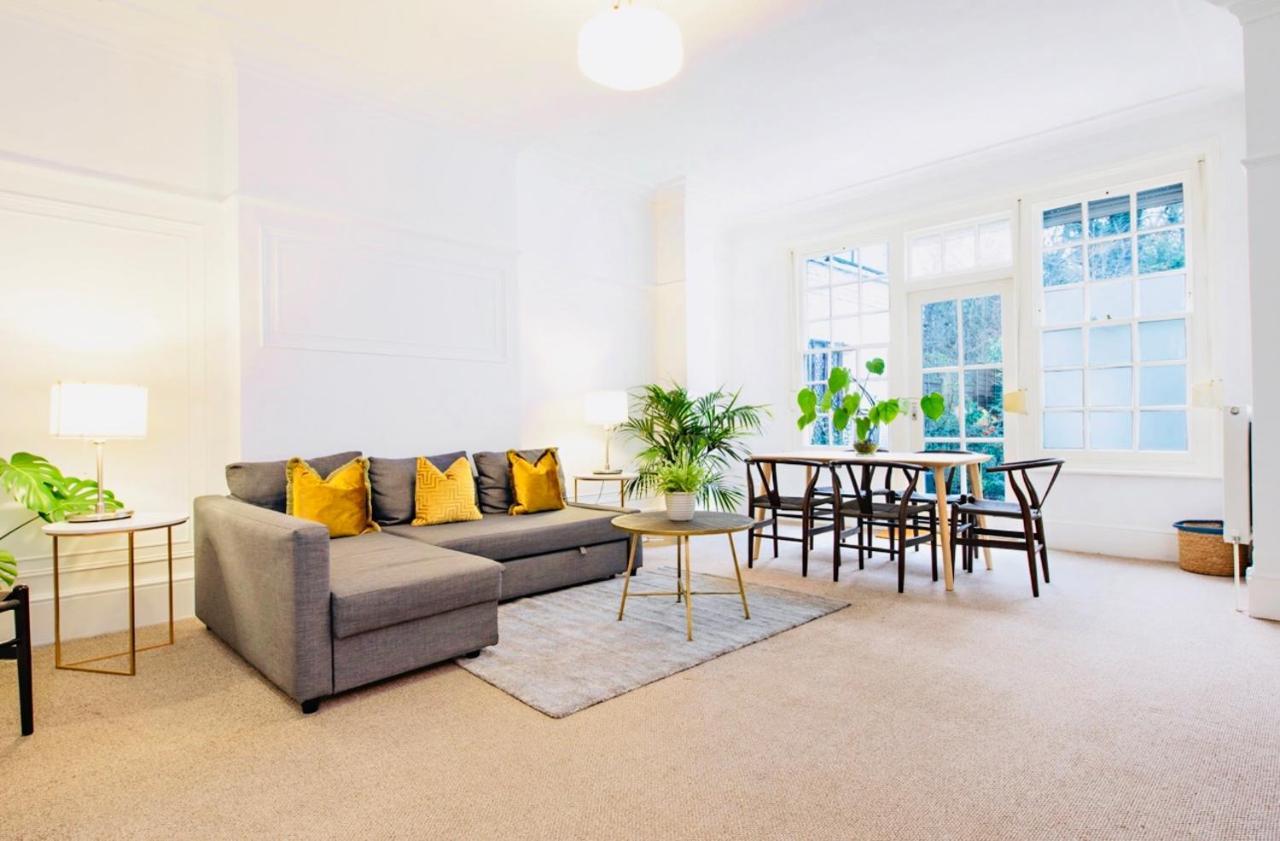 Spacious & Charming Garden Flat -Zone 2- Great For Central London Access المظهر الخارجي الصورة